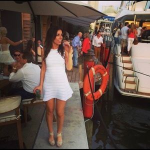 Torn by Ronny Kobo White Dress